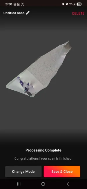 lego guy weird top angle scan