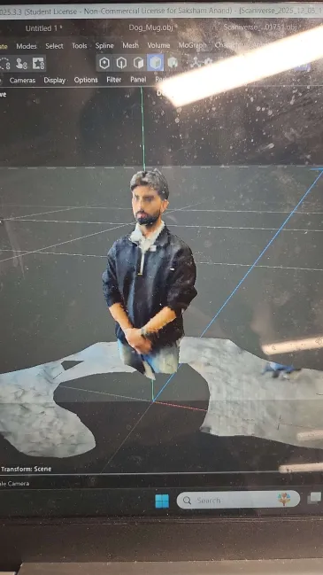 scan of me on c4d